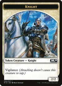 Knight Token [Core Set 2019 Tokens] | Eastridge Sports Cards & Games