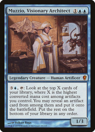 Muzzio, Visionary Architect [Conspiracy] | Eastridge Sports Cards & Games
