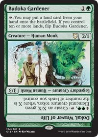 Budoka Gardener // Dokai, Weaver of Life [Commander 2018] | Eastridge Sports Cards & Games