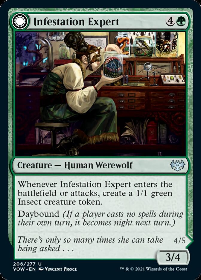 Infestation Expert // Infested Werewolf [Innistrad: Crimson Vow] | Eastridge Sports Cards & Games