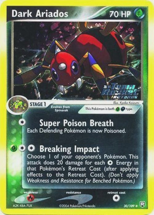 Dark Ariados (30/109) (Stamped) [EX: Team Rocket Returns] | Eastridge Sports Cards & Games