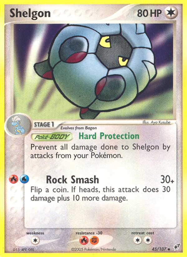 Shelgon (45/107) [EX: Deoxys] | Eastridge Sports Cards & Games