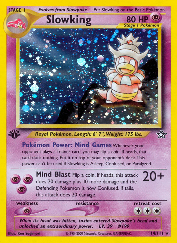 Slowking (14/111) [Neo Genesis 1st Edition] | Eastridge Sports Cards & Games