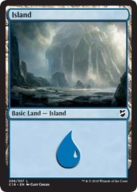 Island (296) [Commander 2018] | Eastridge Sports Cards & Games