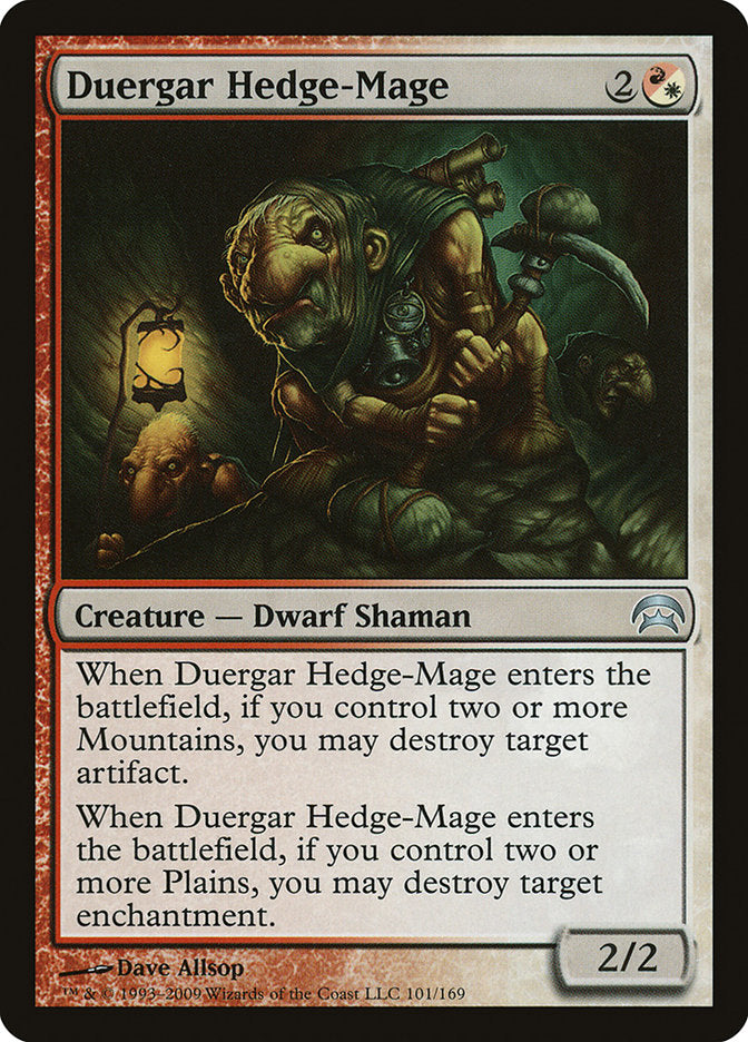 Duergar Hedge-Mage [Planechase] | Eastridge Sports Cards & Games