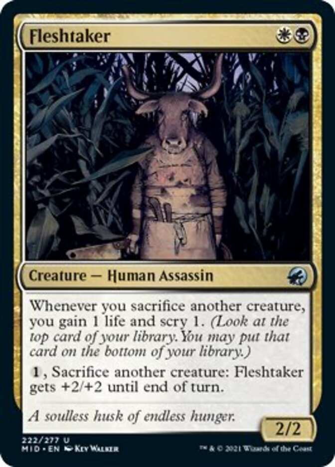 Fleshtaker [Innistrad: Midnight Hunt] | Eastridge Sports Cards & Games