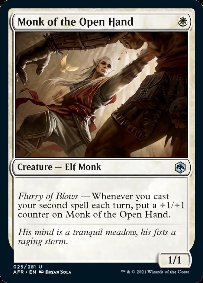 Monk of the Open Hand [Dungeons & Dragons: Adventures in the Forgotten Realms] | Eastridge Sports Cards & Games