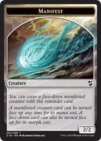 Manifest // Zombie Double-sided Token [Commander 2018] | Eastridge Sports Cards & Games
