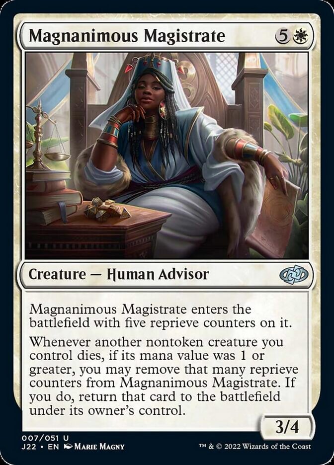 Magnanimous Magistrate [Jumpstart 2022] | Eastridge Sports Cards & Games