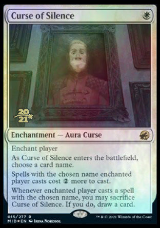 Curse of Silence [Innistrad: Midnight Hunt Prerelease Promos] | Eastridge Sports Cards & Games