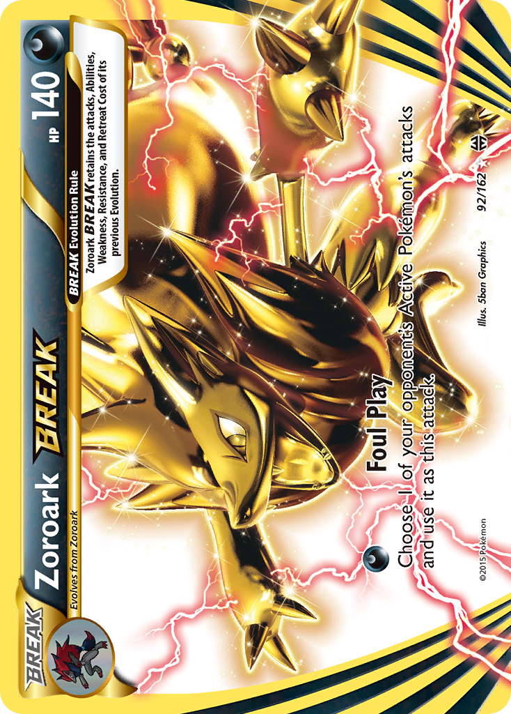 Zoroark BREAK (92/162) [XY: BREAKthrough] | Eastridge Sports Cards & Games