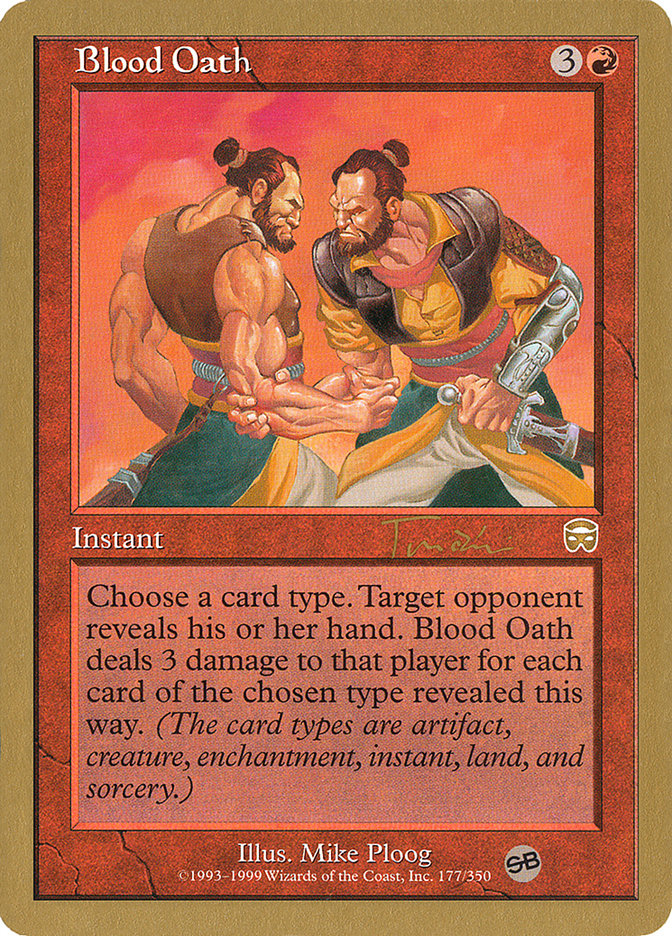 Blood Oath (Jan Tomcani) (SB) [World Championship Decks 2001] | Eastridge Sports Cards & Games