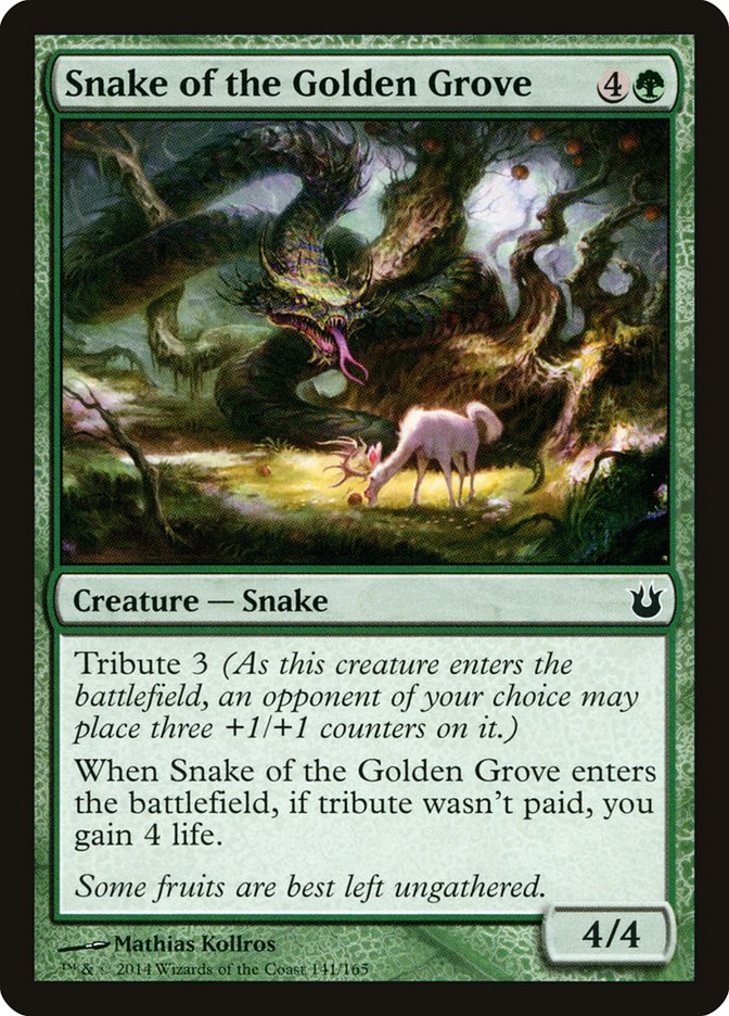 Snake of the Golden Grove [Born of the Gods] | Eastridge Sports Cards & Games