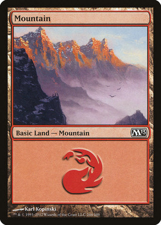 Mountain (244) [Magic 2013] | Eastridge Sports Cards & Games