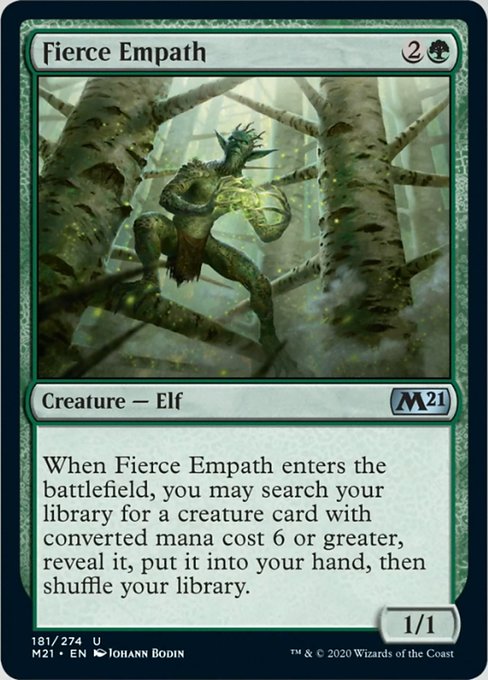 Fierce Empath [Core Set 2021] | Eastridge Sports Cards & Games