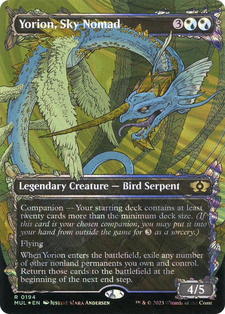 Yorion, Sky Nomad (Halo Foil) [Multiverse Legends] | Eastridge Sports Cards & Games