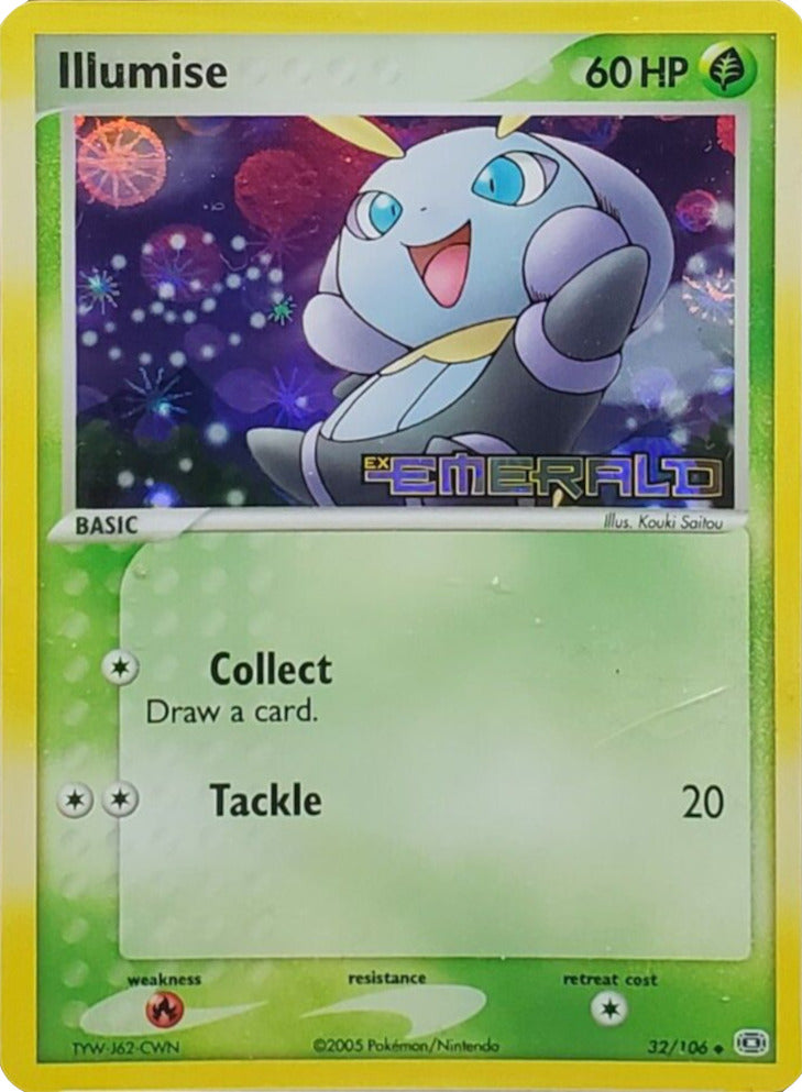 Illumise (32/106) (Stamped) [EX: Emerald] | Eastridge Sports Cards & Games