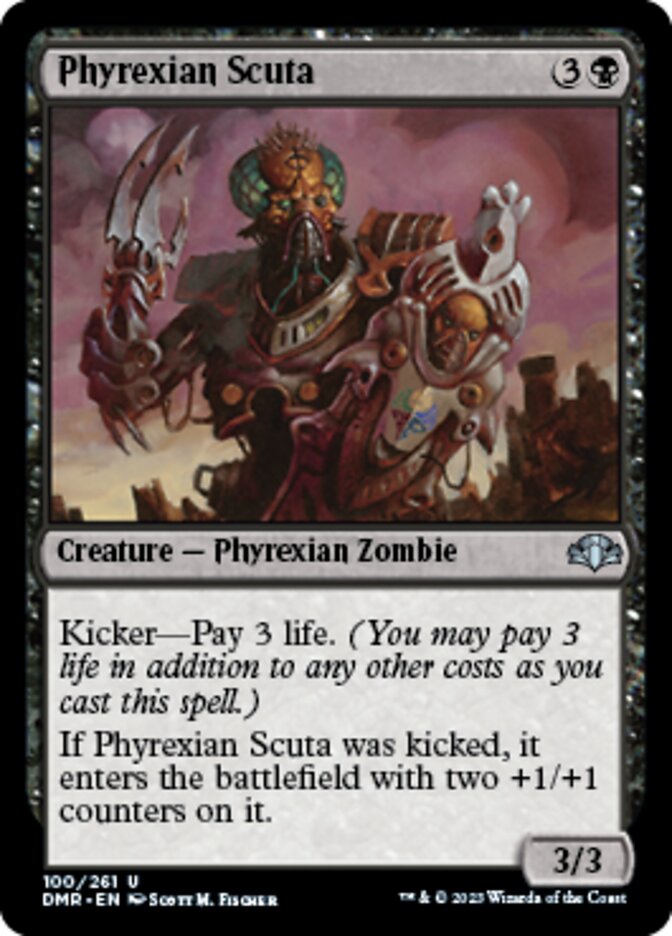Phyrexian Scuta [Dominaria Remastered] | Eastridge Sports Cards & Games