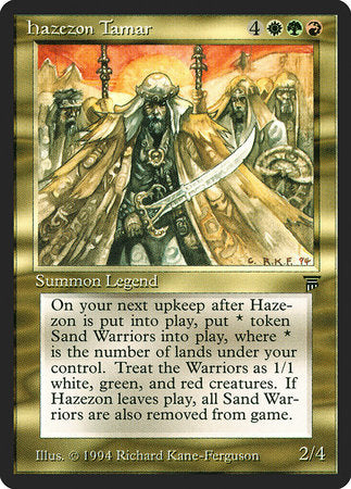 Hazezon Tamar [Legends] | Eastridge Sports Cards & Games