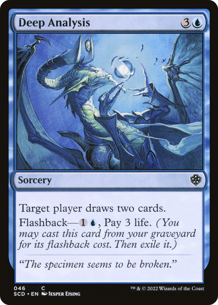 Deep Analysis [Starter Commander Decks] | Eastridge Sports Cards & Games