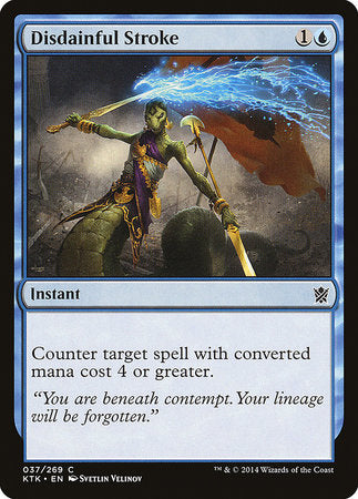 Disdainful Stroke [Khans of Tarkir] | Eastridge Sports Cards & Games