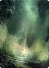 Swamp 1 Art Card [Zendikar Rising Art Series] | Eastridge Sports Cards & Games