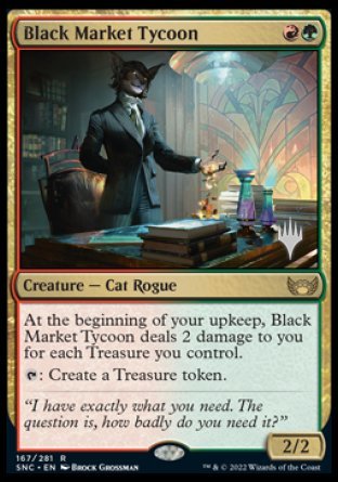 Black Market Tycoon (Promo Pack) [Streets of New Capenna Promos] | Eastridge Sports Cards & Games