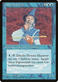 Apprentice Wizard (German) - "Zauberlehrling" [Renaissance] | Eastridge Sports Cards & Games