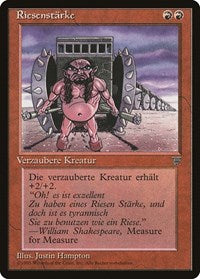 Giant Strength (German) - "Riesenstarke" [Renaissance] | Eastridge Sports Cards & Games