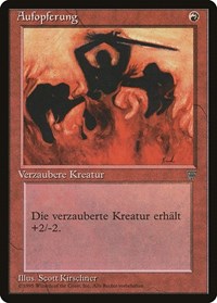 Immolation (German) - "Aufopferung" [Renaissance] | Eastridge Sports Cards & Games