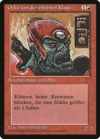 Ironclaw Orcs (German) - "Orks von der eisernen Klaue" [Renaissance] | Eastridge Sports Cards & Games