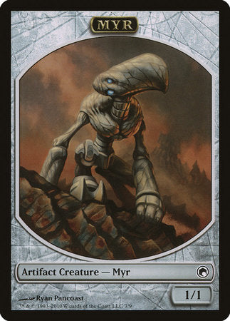 Myr Token [Scars of Mirrodin Tokens] | Eastridge Sports Cards & Games