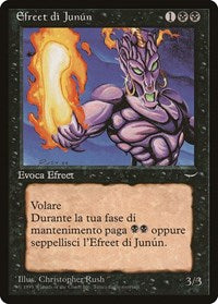 Junun Efreet (Italian) - "Efreet di Junun" [Renaissance] | Eastridge Sports Cards & Games
