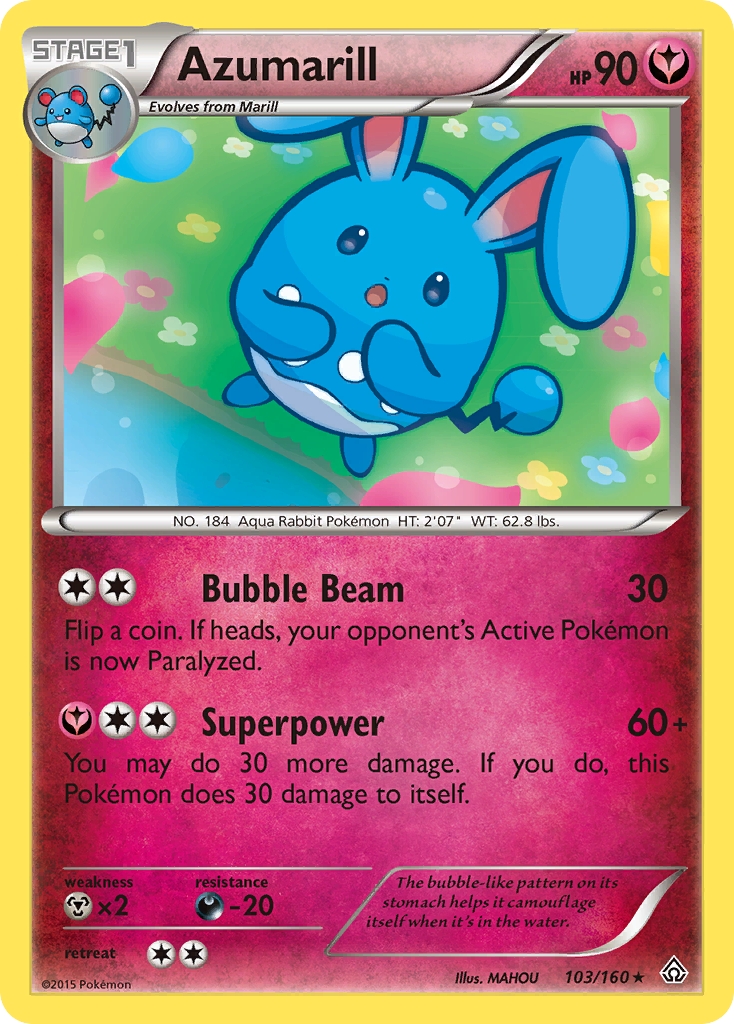 Azumarill (103/160) [XY: Primal Clash] | Eastridge Sports Cards & Games