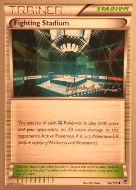 Fighting Stadium (90/111) (Primal Groudon - Alejandro Ng-Guzman) [World Championships 2015] | Eastridge Sports Cards & Games