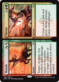 Thrash // Threat [Ravnica Allegiance] | Eastridge Sports Cards & Games