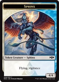 Sphinx Token [Ravnica Allegiance Tokens] | Eastridge Sports Cards & Games