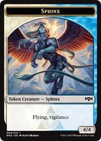 Sphinx Token [Ravnica Allegiance Tokens]