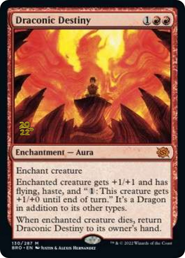 Draconic Destiny [The Brothers' War: Prerelease Promos] | Eastridge Sports Cards & Games