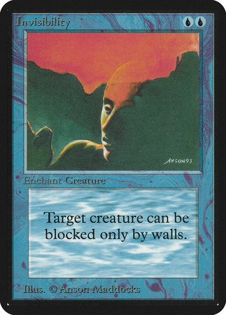 Invisibility [Limited Edition Alpha] | Eastridge Sports Cards & Games