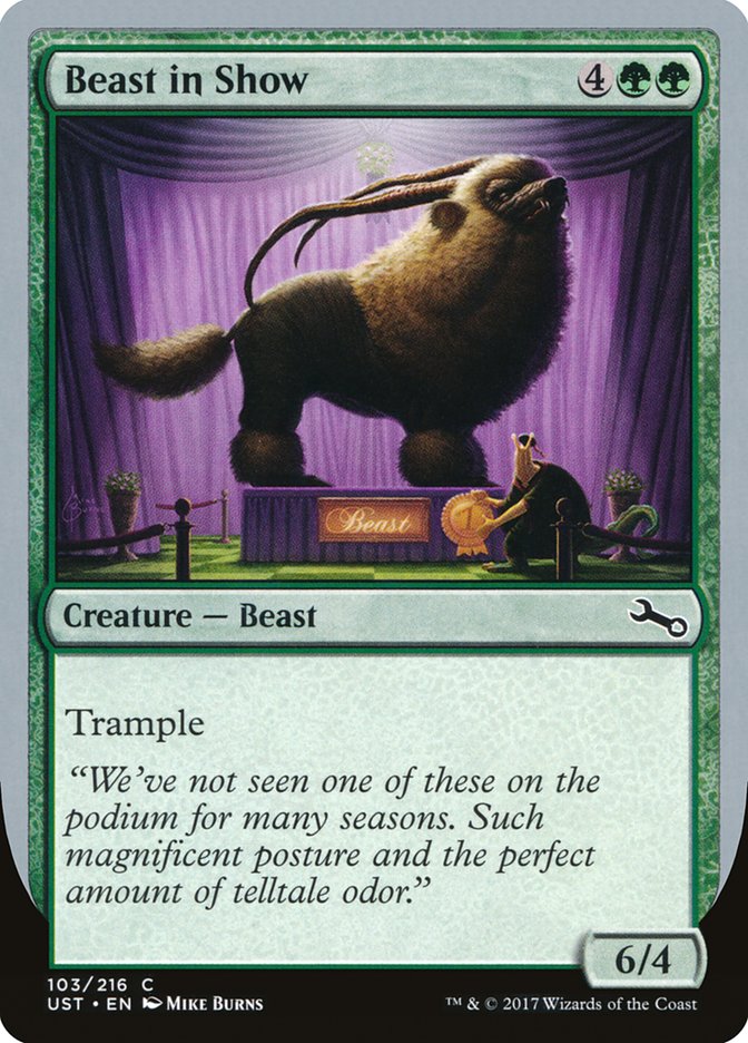 Beast in Show ("We've not seen one...") [Unstable] | Eastridge Sports Cards & Games