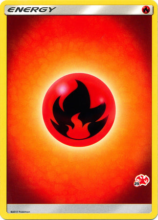 Fire Energy (Charizard Stamp #29) [Battle Academy 2020] | Eastridge Sports Cards & Games