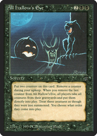 All Hallow's Eve [Legends] | Eastridge Sports Cards & Games