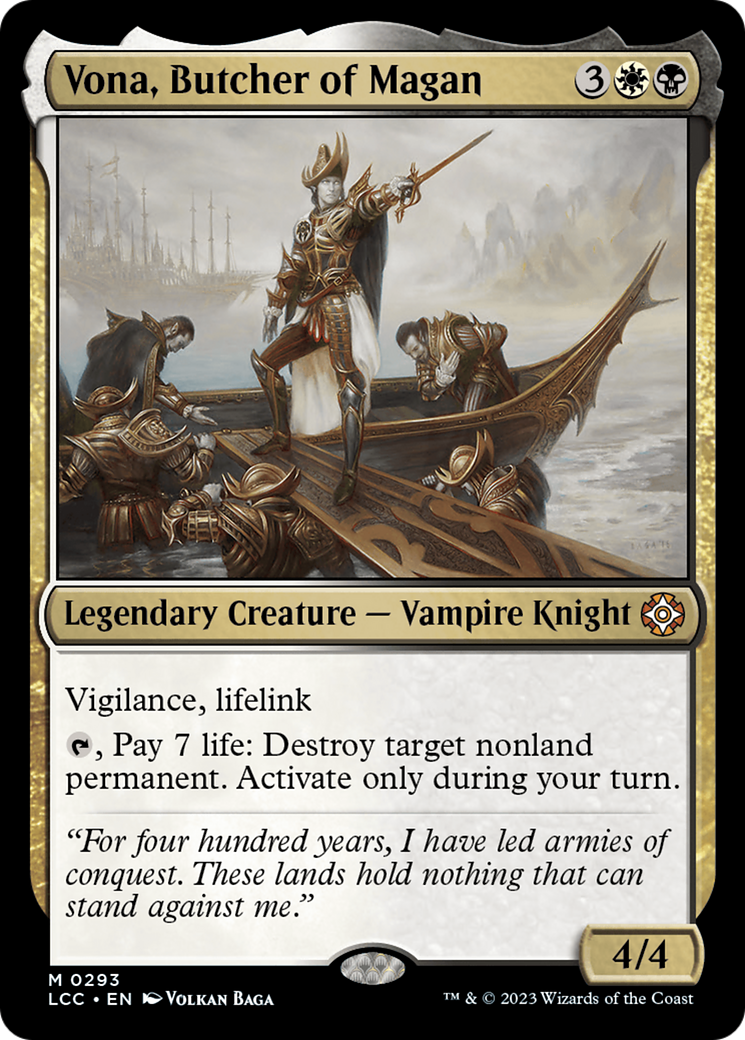 Vona, Butcher of Magan [The Lost Caverns of Ixalan Commander] | Eastridge Sports Cards & Games