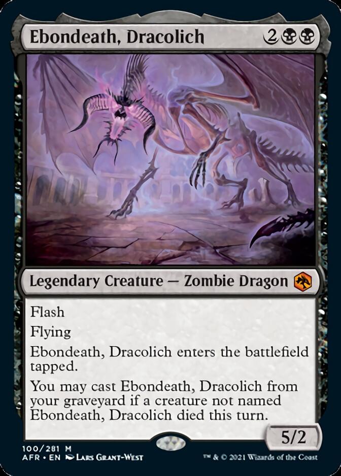 Ebondeath, Dracolich [Dungeons & Dragons: Adventures in the Forgotten Realms] | Eastridge Sports Cards & Games