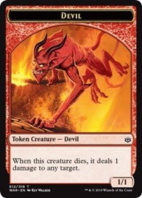 Devil Token [War of the Spark Tokens] | Eastridge Sports Cards & Games