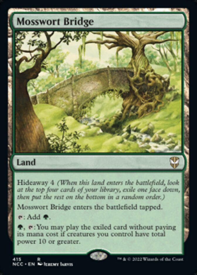 Mosswort Bridge [Streets of New Capenna Commander] | Eastridge Sports Cards & Games