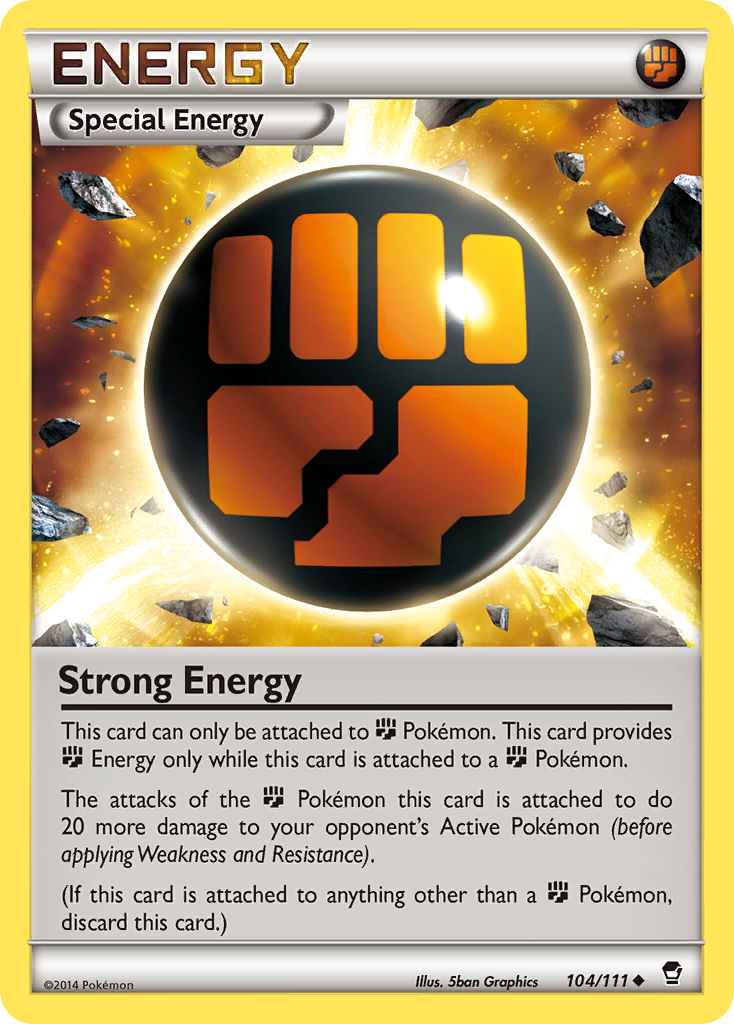 Strong Energy (104/111) [XY: Furious Fists] | Eastridge Sports Cards & Games
