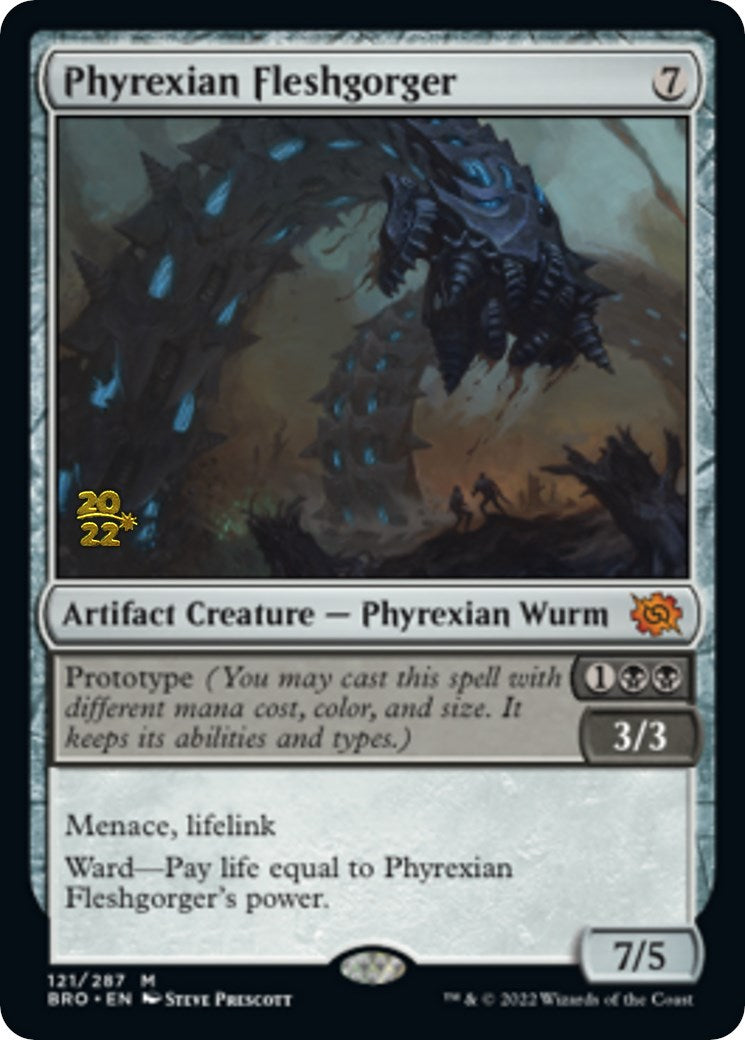 Phyrexian Fleshgorger [The Brothers' War: Prerelease Promos] | Eastridge Sports Cards & Games