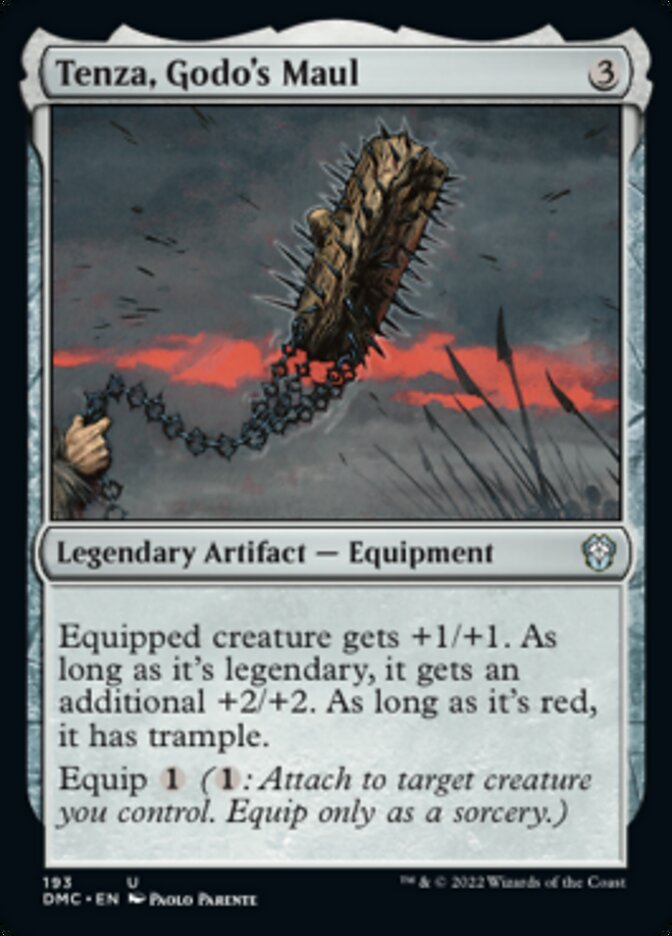 Tenza, Godo's Maul [Dominaria United Commander] | Eastridge Sports Cards & Games